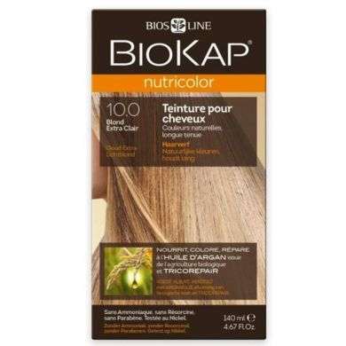 BIOKAP NUTRICOLOR TEINTURE 10.0 blond extra clair
