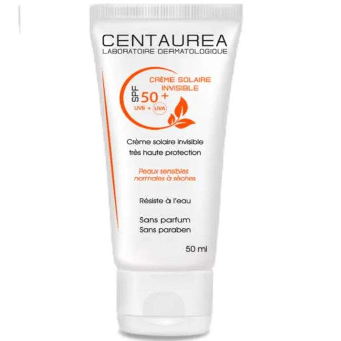 CENTAUREA Crème Solaire Invisible Spf50+ 50ml CENTAUREA Crème Solaire Invisible Spf50+ 50ml