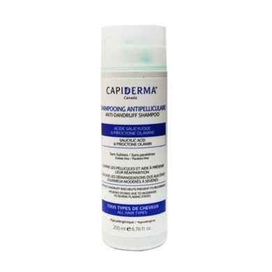 CAPIDERMA SHAMPOOING ANTI-PELLICULAIRE 200 ML CAPIDERMA SHAMPOOING ANTI-PELLICULAIRE 200 ML