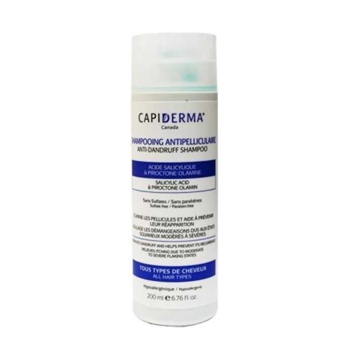 CAPIDERMA SHAMPOOING ANTI-PELLICULAIRE 200 ML CAPIDERMA SHAMPOOING ANTI-PELLICULAIRE 200 ML
