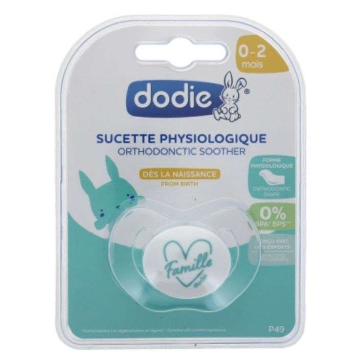 DODIE SUC P49 0-2M SUCETTE PHYSIOLOGIQUE DODIE SUC P49 0-2M SUCETTE PHYSIOLOGIQUE