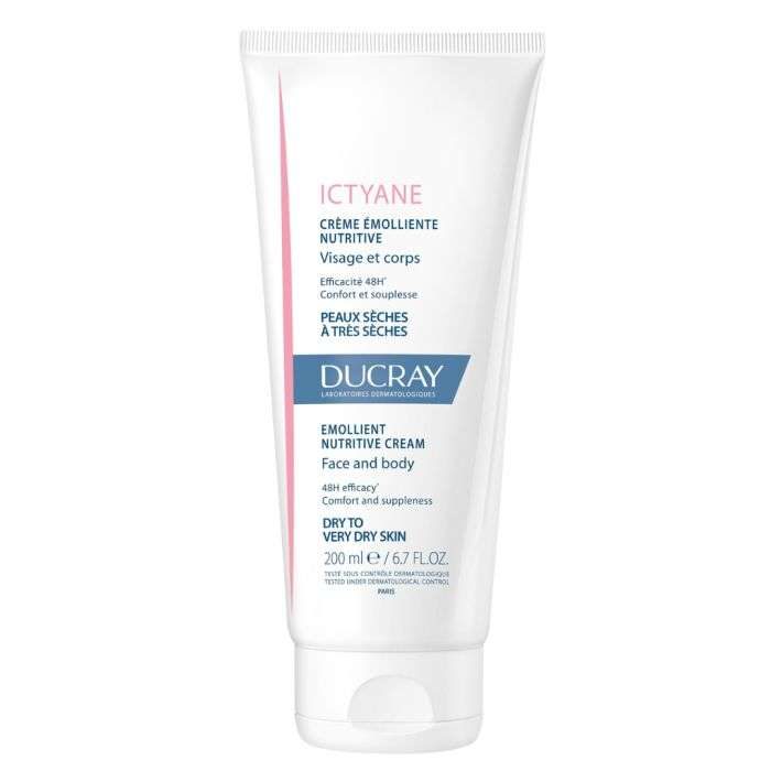 DUCRAY ICTYANE CREME EMOLLIENTE NUTRITIVE VISAGE ET CORPS 200ml DUCRAY ICTYANE CREME EMOLLIENTE NUTRITIVE VISAGE ET CORPS 200ml
