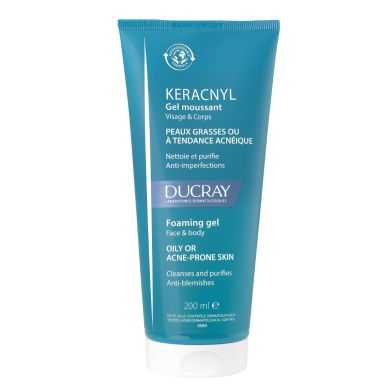 DUCRAY KERACNYL GEL MOUSSANT 200ML DUCRAY KERACNYL GEL MOUSSANT 200ML