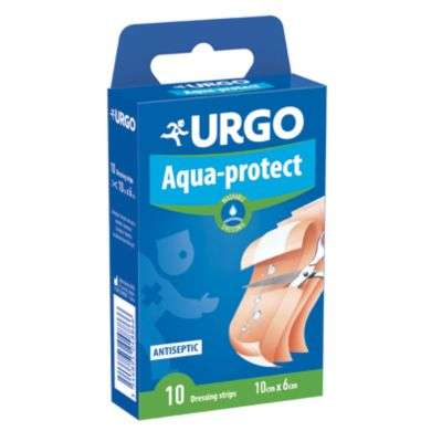URGO AQUA PROTECT SERVIETTE ANTISEPTIQUE LAVABLE 10 BANDE 10cm6cm URGO AQUA PROTECT SERVIETTE ANTISEPTIQUE LAVABLE 10 BANDE 10cm6cm