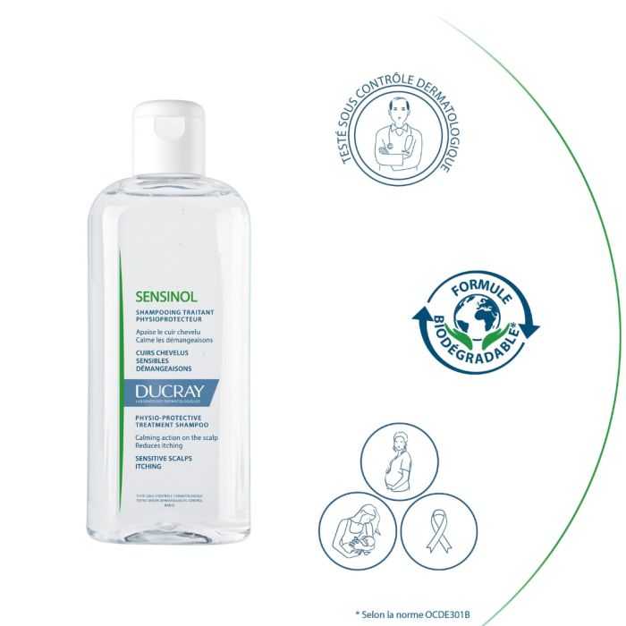 DUCRAY SENSINOL SHAMPOING TRAITANT PHYSIOPROTECTEUR200 ML DUCRAY SENSINOL SHAMPOING TRAITANT PHYSIOPROTECTEUR200 ML