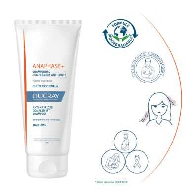 DUCRAY ANAPHASE + SHAMPOING COMPLEMENT ANTI CHUTE 200 ML DUCRAY ANAPHASE + SHAMPOING COMPLEMENT ANTI CHUTE 200 ML