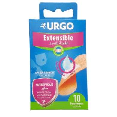 URGO EXTENSIBLES 10 PANSEMENTS URGO EXTENSIBLES 10 PANSEMENTS