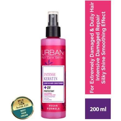 URBAN CARE LEAVE IN REPARATEUR SANS RINCAGE + UV PROTECTION KERATINE INTENSE 200 ML URBAN CARE LEAVE IN REPARATEUR SANS RINCAGE + UV PROTECTION KERATINE INTENSE 200 ML