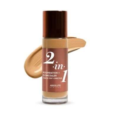 ABSOLUTE NEW YORK 2 EN 1 FOND DE TEINT + CORRECTEUR 04 COOL BEIGE ABSOLUTE NEW YORK 2 EN 1 FOND DE TEINT + CORRECTEUR 04 COOL BEIGE