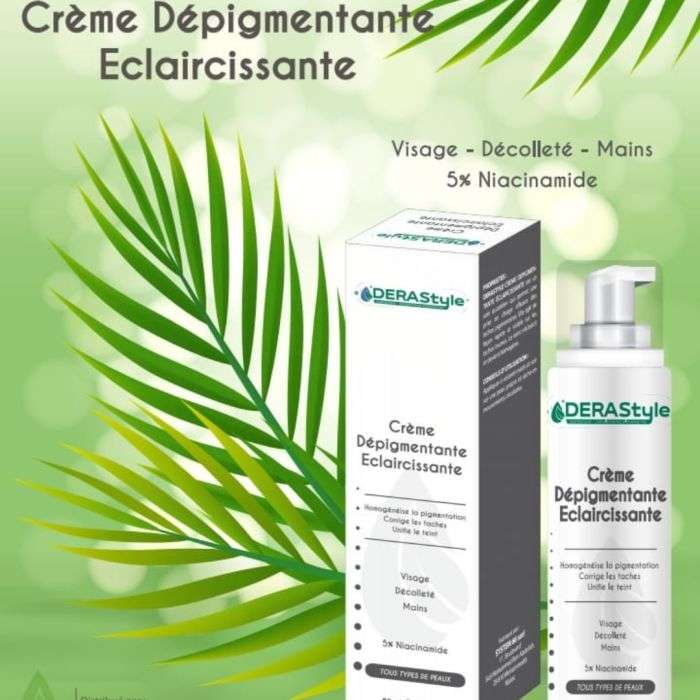 DERASTYLE CREME DEPIGMENTANTE ECLAIRCISSANTE 50ml DERASTYLE CREME DEPIGMENTANTE ECLAIRCISSANTE 50ml