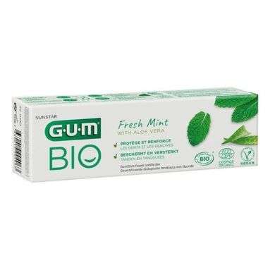 GUM DENTIFRICE BIO FRESH MENTHE ET ALOE VERRA 75 ML GUM DENTIFRICE BIO FRESH MENTHE ET ALOE VERRA 75 ML