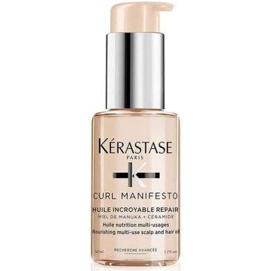 KERASTASE CURL MANIFESTO HUILE INCROYABLE REPAIR 50ML KERASTASE CURL MANIFESTO HUILE INCROYABLE REPAIR 50ML