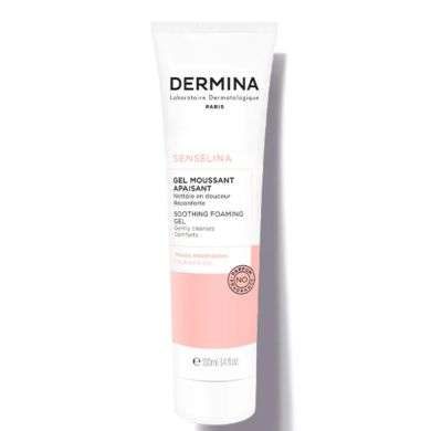 DERMINA SENSELINA GEL MOUSSANT APAISANT 100 ML DERMINA SENSELINA GEL MOUSSANT APAISANT 100 ML