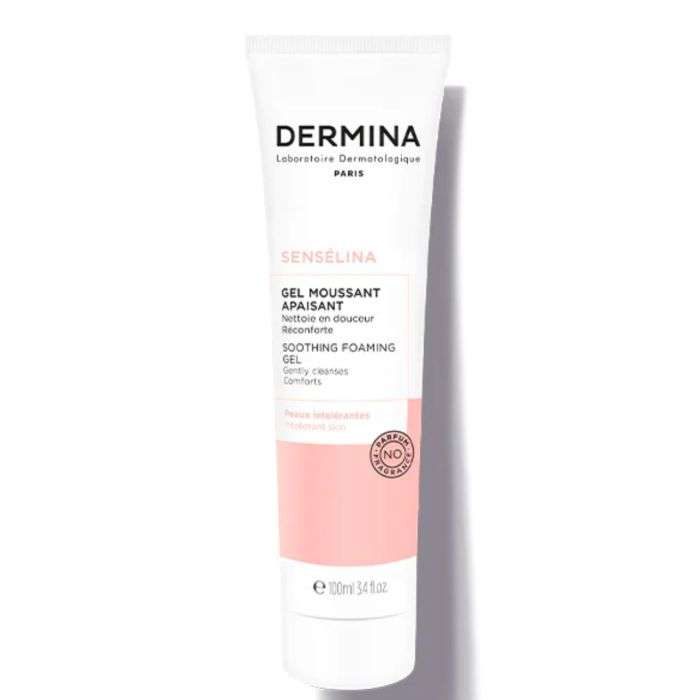 DERMINA SENSELINA GEL MOUSSANT APAISANT 100 ML DERMINA SENSELINA GEL MOUSSANT APAISANT 100 ML