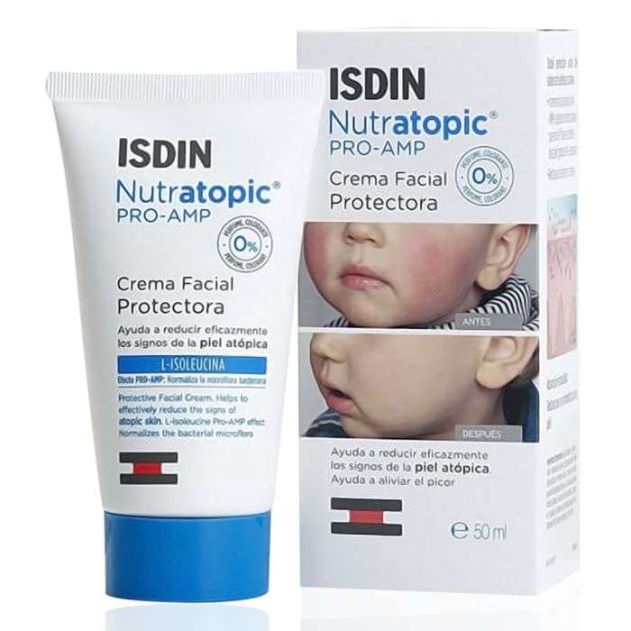 ISDIN NUTRATOPIC PRO AMP CREME PROTECTRICE VISAGE 50 ML ISDIN NUTRATOPIC PRO AMP CREME PROTECTRICE VISAGE 50 ML