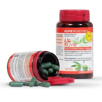 OLIVIE RICHE FORCE 100 GELULES OLIVIE RICHE FORCE 100 GELULES