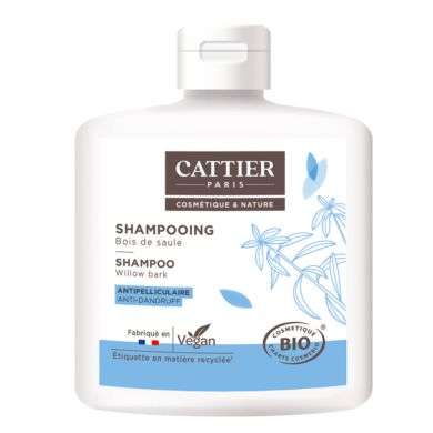 CATTIER SHAMPOOING ANTIPELLICULAIRE BOIS DE SAULE 250 ML CATTIER SHAMPOOING ANTIPELLICULAIRE BOIS DE SAULE 250 ML