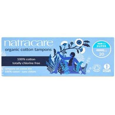 NATRACARE TAMPONS SUPER SANS APPLICATEUR 20 UNITES NATRACARE TAMPONS SUPER SANS APPLICATEUR 20 UNITES