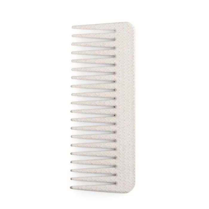 IDC INSTITUTE BROSSE NATURAL FIBRES RAKE COMB BLANCHE IDC INSTITUTE BROSSE NATURAL FIBRES RAKE COMB BLANCHE