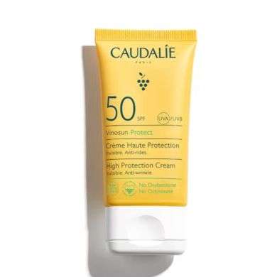 CAUDALIE VINOSUN PROTECT CREME HAUTE PROTECTION SPF 50 + 50ML CAUDALIE VINOSUN PROTECT CREME HAUTE PROTECTION SPF 50 + 50ML