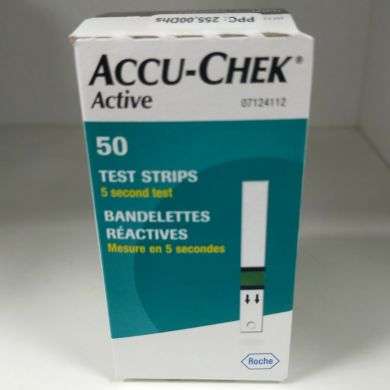 ACCU CHEK ACTIVE 50 BANDELETTES ACCU CHEK ACTIVE 50 BANDELETTES