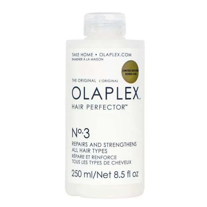 OLAPLEX PERFECTOR CHEVEUX N 3 TOUS LES TYPES DE CHEVEUX 250 ML OLAPLEX PERFECTOR CHEVEUX N 3 TOUS LES TYPES DE CHEVEUX 250 ML