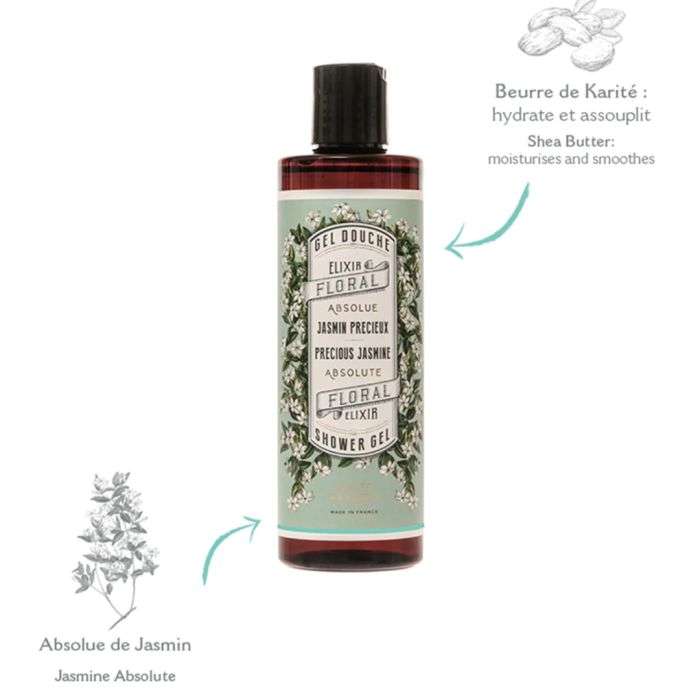 PANIER DES SENS GEL DOUCHE HUILE ESSENTIELLE JASMIN PRECIEUX 250 ML PANIER DES SENS GEL DOUCHE HUILE ESSENTIELLE JASMIN PRECIEUX 250 ML