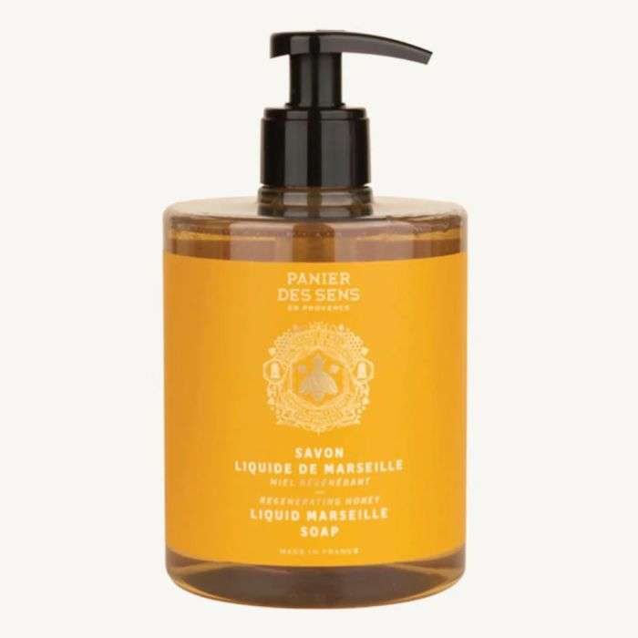PANIER DES SENS SAVON LIQUIDE DE MARSEILLE MIEL REGENERANT 500 ML PANIER DES SENS SAVON LIQUIDE DE MARSEILLE MIEL REGENERANT 500 ML