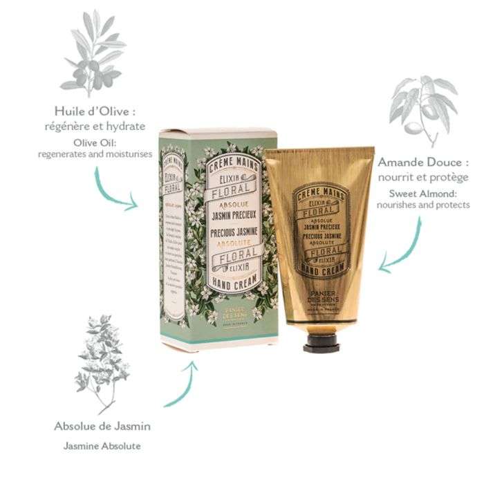 PANIER DES SENS CREME MAINS ABSOLUE JASMIN PRECIEUX 75 ML PANIER DES SENS CREME MAINS ABSOLUE JASMIN PRECIEUX 75 ML