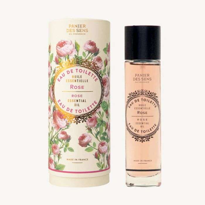 PANIER DES SENS EAU DE TOILETTE HUILE ESSENTIELLE ROSE 50 ML PANIER DES SENS EAU DE TOILETTE HUILE ESSENTIELLE ROSE 50 ML