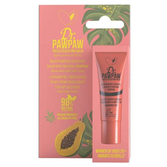 DR PAWPAW BAUME TEINTE ROSE PECHE 10ML DR PAWPAW BAUME TEINTE ROSE PECHE 10ML