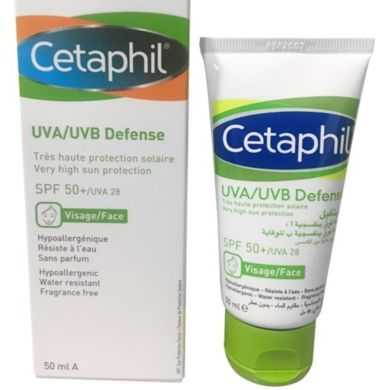 CETAPHIL ECRAN SOLAIRE UVA UVB SPF 50+ 50 ML CETAPHIL ECRAN SOLAIRE UVA UVB SPF 50+ 50 ML