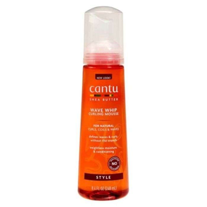 CANTU SHEA BUTTER WAVE WHIP MOUSSE POUR BOUCLES 248ML CANTU SHEA BUTTER WAVE WHIP MOUSSE POUR BOUCLES 248ML