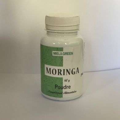 MELII GREEN MORINGA POUDRE 60 G MELII GREEN MORINGA POUDRE 60 G