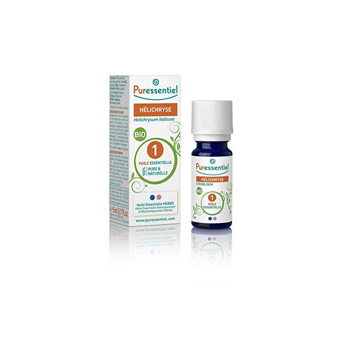 PURESSENTIEL HUILE ESSENTIELLE HÉLICHRYSE BIO 5ML PURESSENTIEL HUILE ESSENTIELLE HÉLICHRYSE BIO 5ML