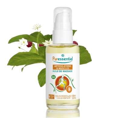 PURESSENTIEL ARTICULATION ET MUSCLES HUILE DE MASSAGE ARNICA GAULTHERIE 100ML PURESSENTIEL ARTICULATION ET MUSCLES HUILE DE MASSAGE ARNICA GAULTHERIE 100ML