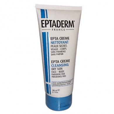 EPTADERM EPTA CRÈME NETTOYANTE PEAUX SÈCHES VISAGE-CORPS 200 ML EPTADERM EPTA CRÈME NETTOYANTE PEAUX SÈCHES VISAGE-CORPS 200 ML