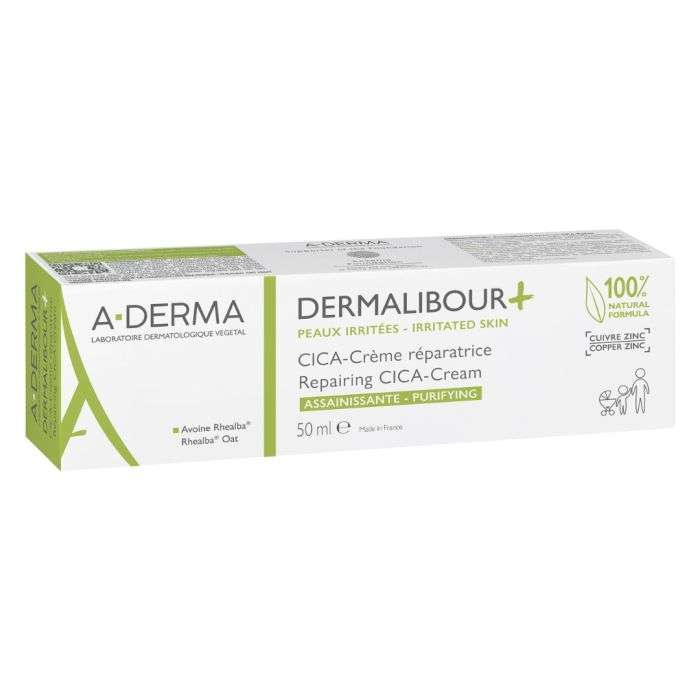 ADERMA DERMALIBOUR + CICA CREME REPARATRICE 50 ML ADERMA DERMALIBOUR + CICA CREME REPARATRICE 50 ML