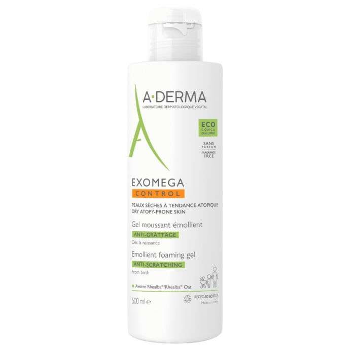 ADERMA EXOMEGA CONTROL GEL MOUSSANT EMOLLIENT 500 ML ADERMA EXOMEGA CONTROL GEL MOUSSANT EMOLLIENT 500 ML