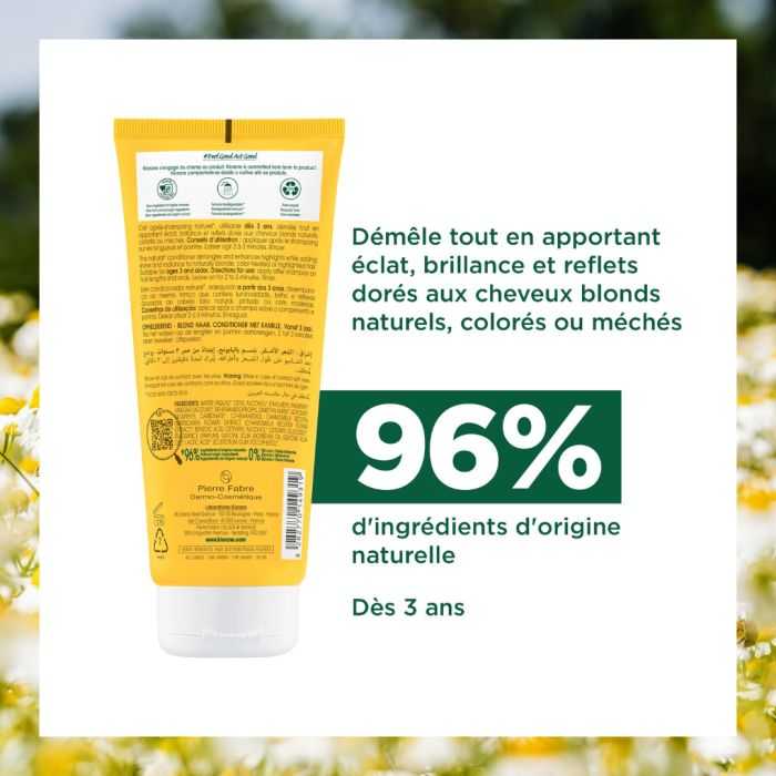 KLORANE BAUME APRES-SHAMPOING A LA CAMOMILLE 200ml  KLORANE BAUME APRES-SHAMPOING A LA CAMOMILLE 200ml