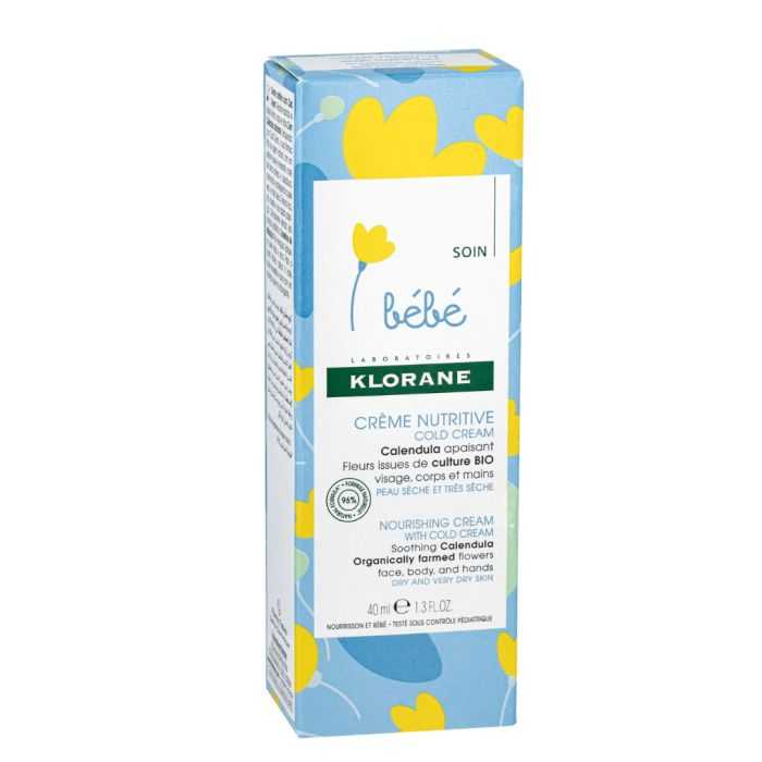 KLORANE BEBE CREME NUTRITIVE COLD CREME 40ml