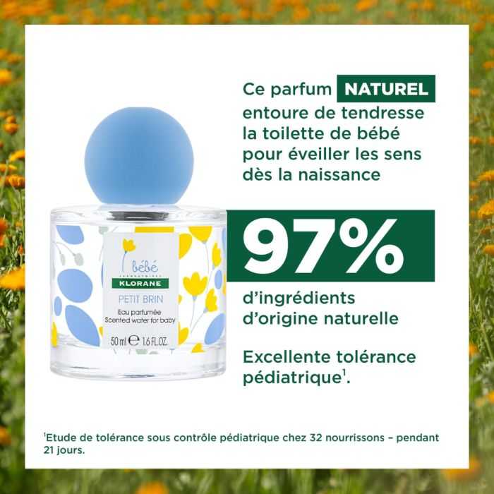 KLORANE BEBE PETIT BRIN EAU PARFUMEE 50ML KLORANE BEBE PETIT BRIN EAU PARFUMEE 50ML