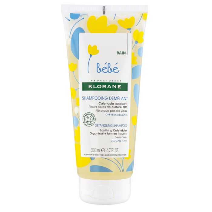 KLORANE BEBE SHAMPOING DEMELANT AU CALENDULA200 ml KLORANE BEBE SHAMPOING DEMELANT AU CALENDULA200 ml