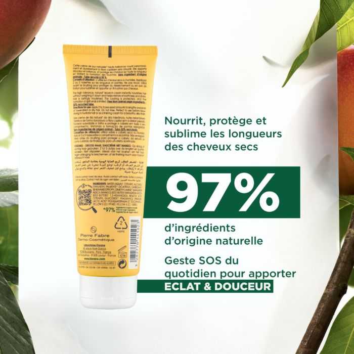 KLORANE CREME DE JOUR A LA MANGUE 125 ML KLORANE CREME DE JOUR A LA MANGUE 125 ML