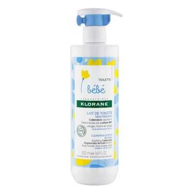 KLORANE LAIT DE TOILETTE SANS RINCAGE AU CALENDULA 500ml  KLORANE LAIT DE TOILETTE SANS RINCAGE AU CALENDULA 500ml