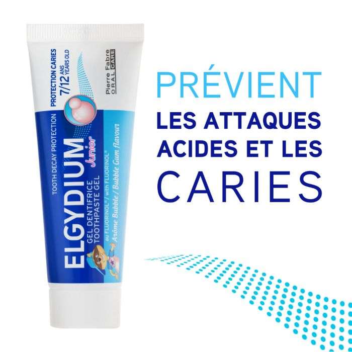 ELGYDIUM DENTIFRICE JUNIOR 7-12 ANS 50 ML ELGYDIUM DENTIFRICE JUNIOR 7-12 ANS 50 ML