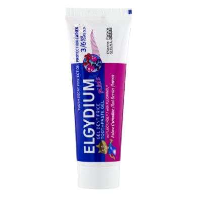 ELGYDIUM DENTIFRICE ENFANTS GRENADINE 3-6 ANS 50 ML ELGYDIUM DENTIFRICE ENFANTS GRENADINE 3-6 ANS 50 ML
