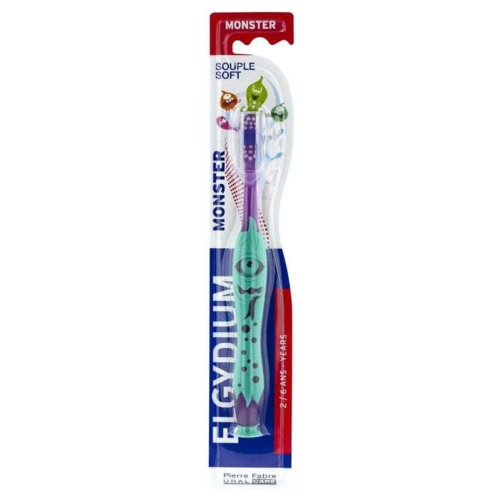 ELGYDIUM BROSSE A DENTS MONSTER SOUPLE 2-6 ANS ELGYDIUM BROSSE A DENTS MONSTER SOUPLE 2-6 ANS