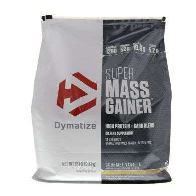 DYMATIZE SUPER MASS GAINER 5.4 Kg GOUT VANILLE DYMATIZE SUPER MASS GAINER 5.4 Kg GOUT VANILLE