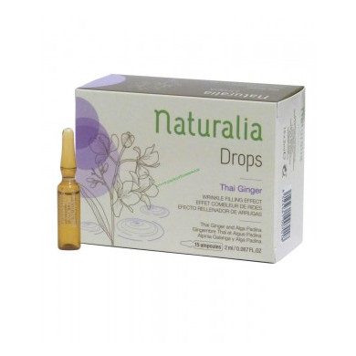 NATURALIA : Drops thai ginger effet combleur de rides 15 ampoules NATURALIA : Drops thai ginger effet combleur de rides 15 ampoules